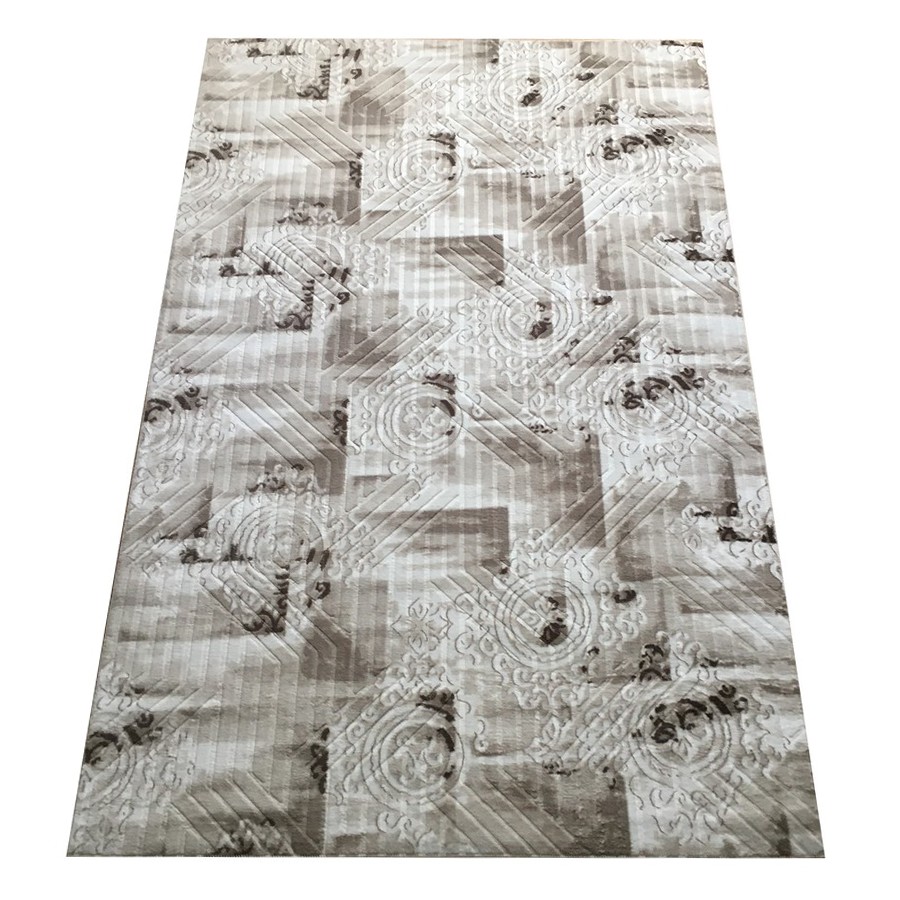 Covor Antiderapant Akustic Embos 5182 Bej - Pandora Carpet