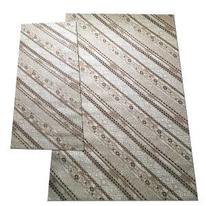 Set 2 covoare antiderapante 4139 –   60 x 240 / 200 x300  cm