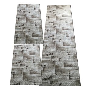 Set 3 covoare antiderapante Akustic Maro – 80 x 150 / 80 x 150 / 80 x 300 cm